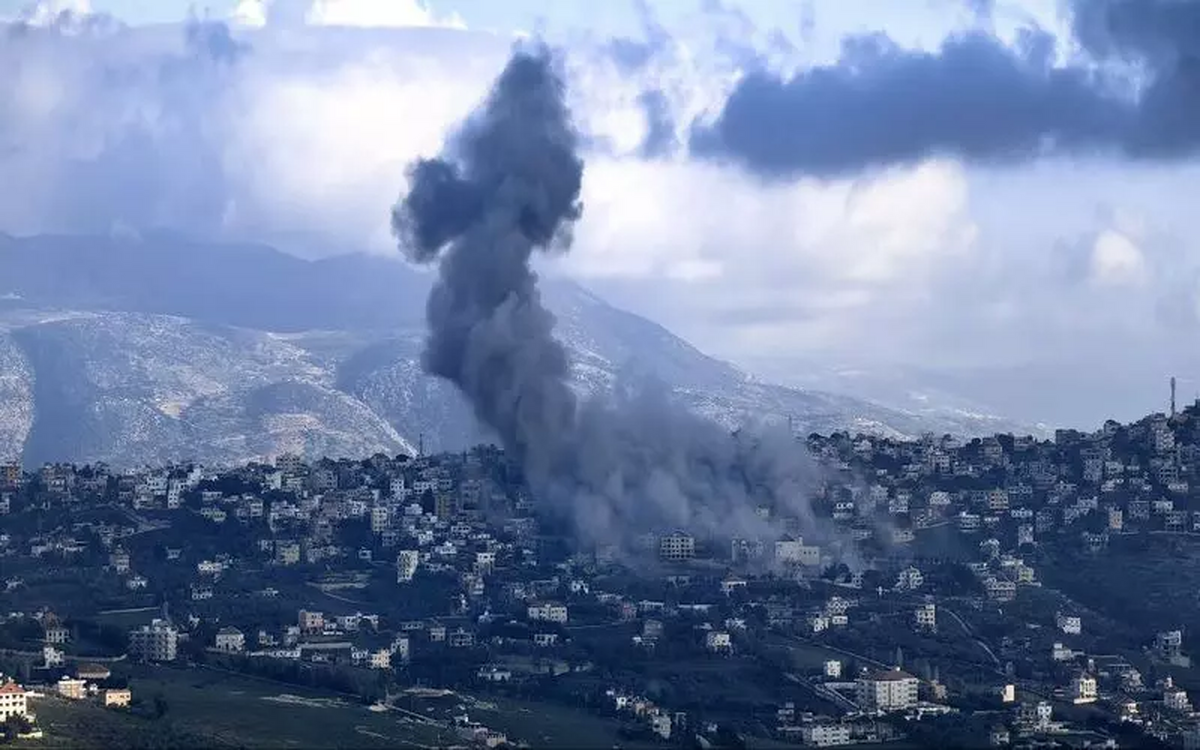 بمباران جنوب لبنان توسط ارتش رژیم صهیونیستی + فیلم